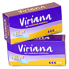 Viriana tampon - 16 db.-os