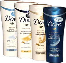 Dove testápolók - 250 ml
