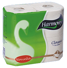 Harmony Classic - 4 tekercs, 2 réteg 14 csomag/zsák